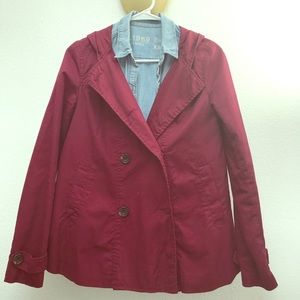 HM short trench coat